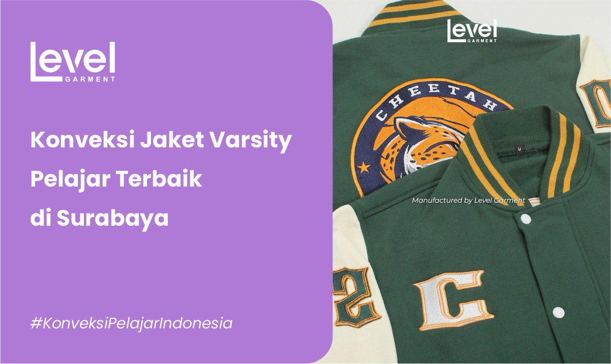 Konveksi Jaket Varsity Pelajar Terbaik di Surabaya